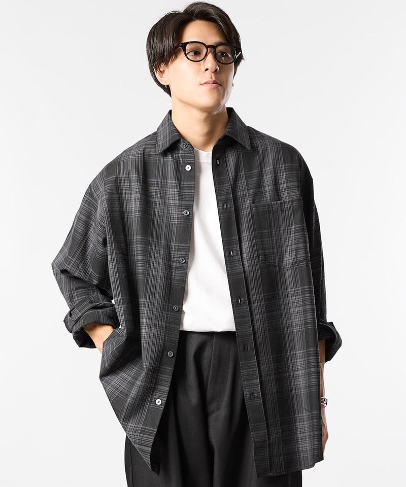 MLT0201-252 格紋襯衫 OMBRE CHECK SHIRT