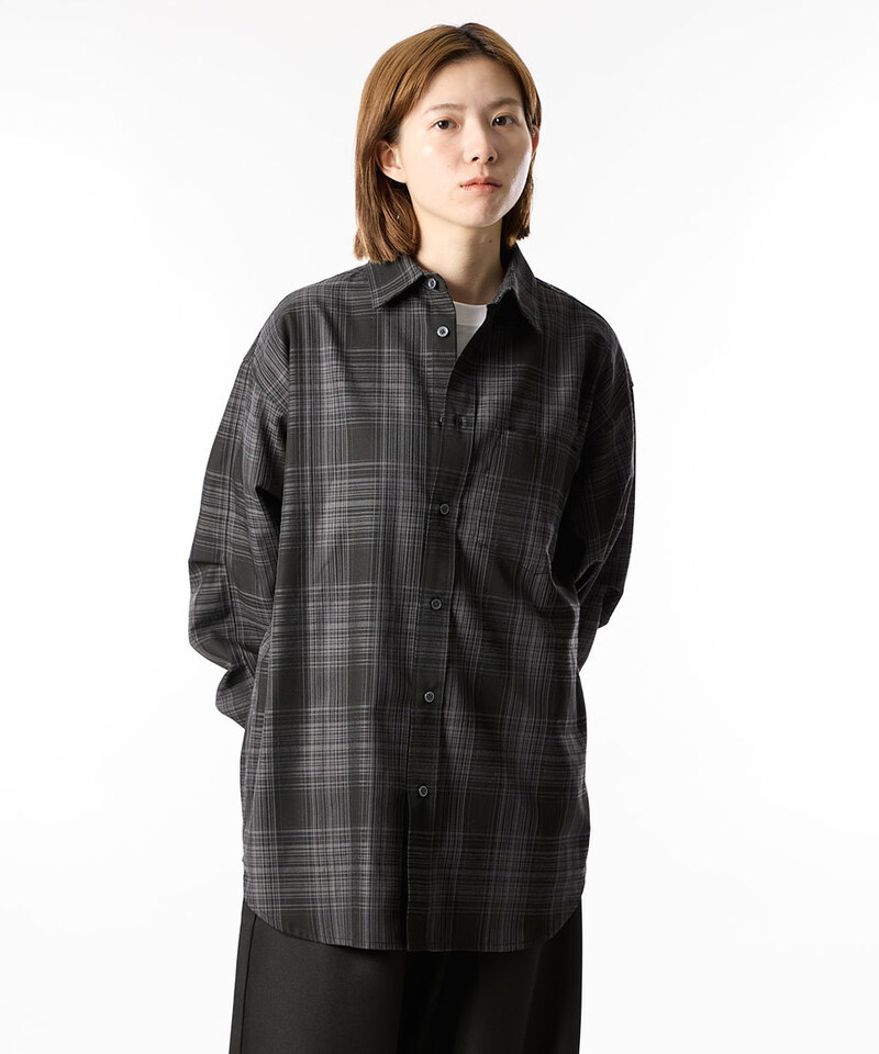 格紋襯衫 OMBRE CHECK SHIRT