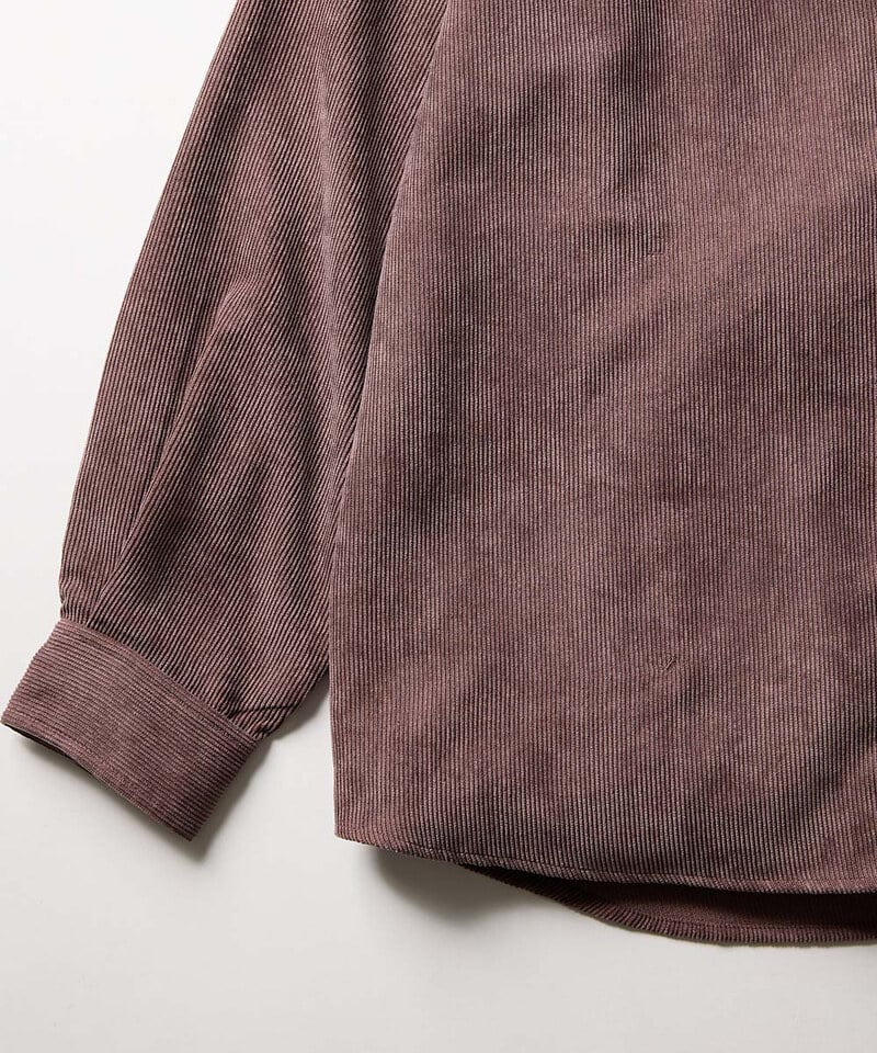 MLT0203-252 寬版燈芯絨襯衫 OVERSIZED CORDUROY SHIRT