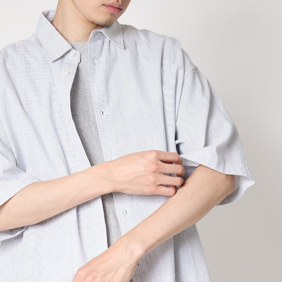 直條紋襯衫 STRIPE TECH SHIRTS SS