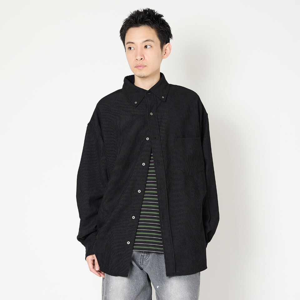 MLT0209-262 寬版燈芯絨襯衫 OVERSIZED CORDUROY SHIRT