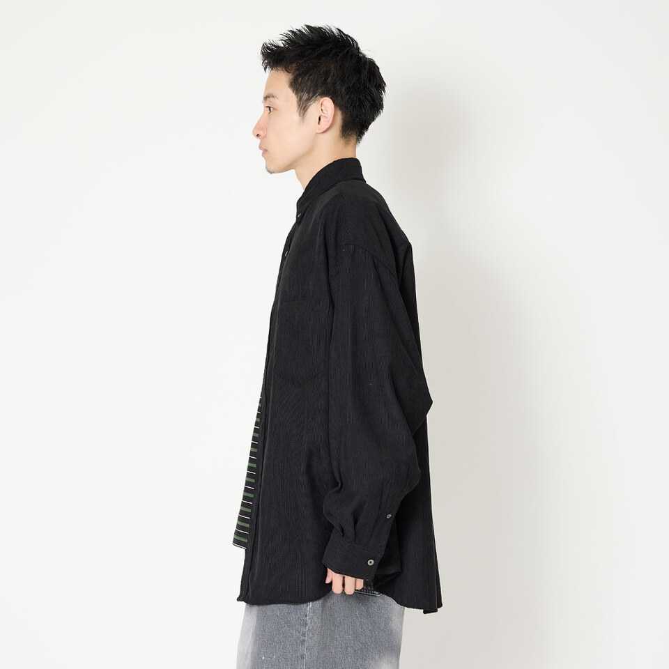 寬版燈芯絨襯衫 OVERSIZED CORDUROY SHIRT