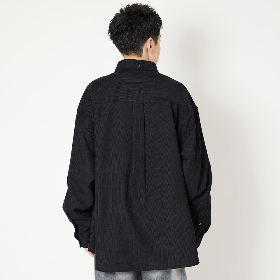 寬版燈芯絨襯衫 OVERSIZED CORDUROY SHIRT