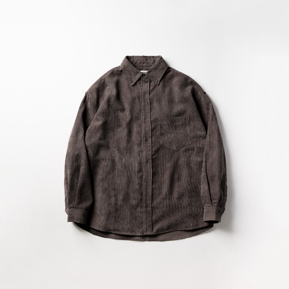 寬版燈芯絨襯衫 OVERSIZED CORDUROY SHIRT