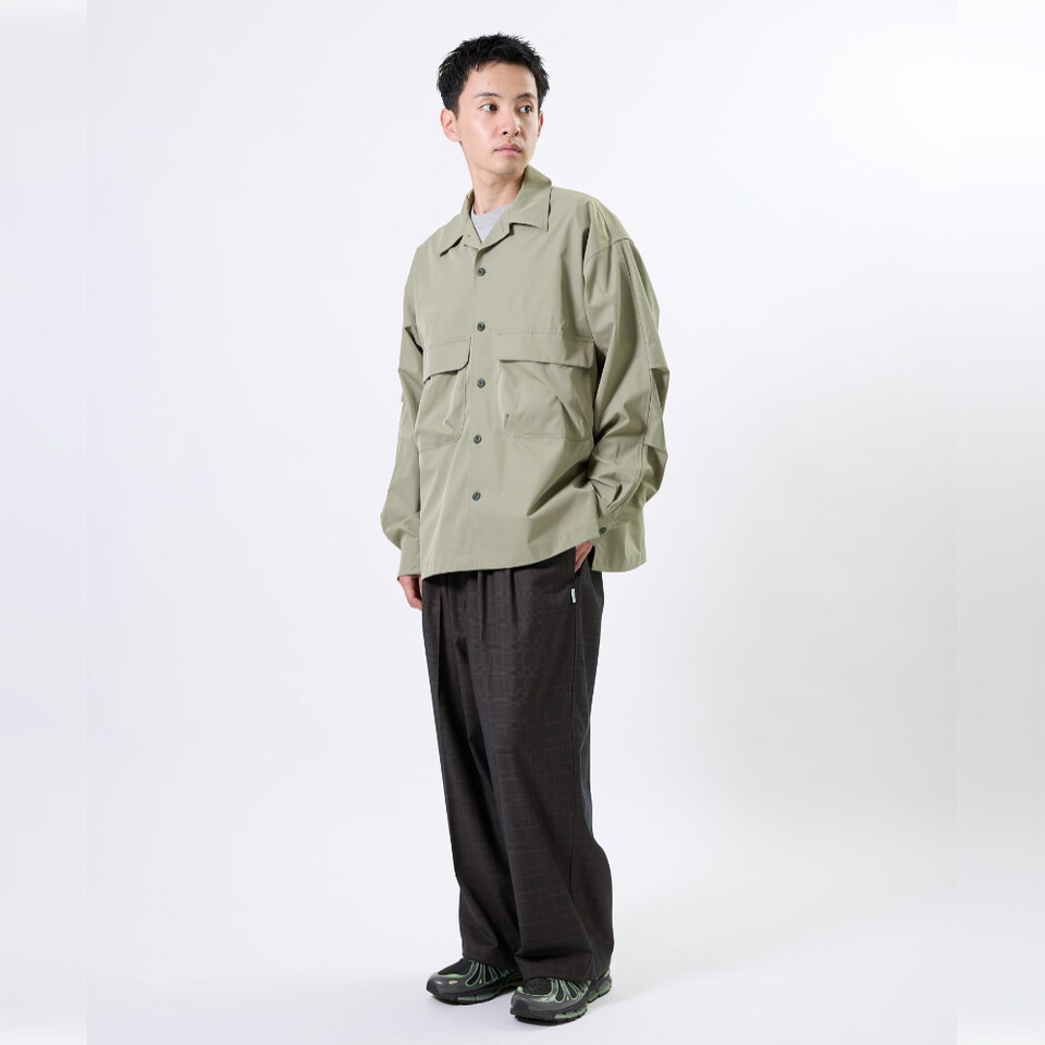 MLT0211-262 雙口袋襯衫 DAILY TECH SHIRT LS