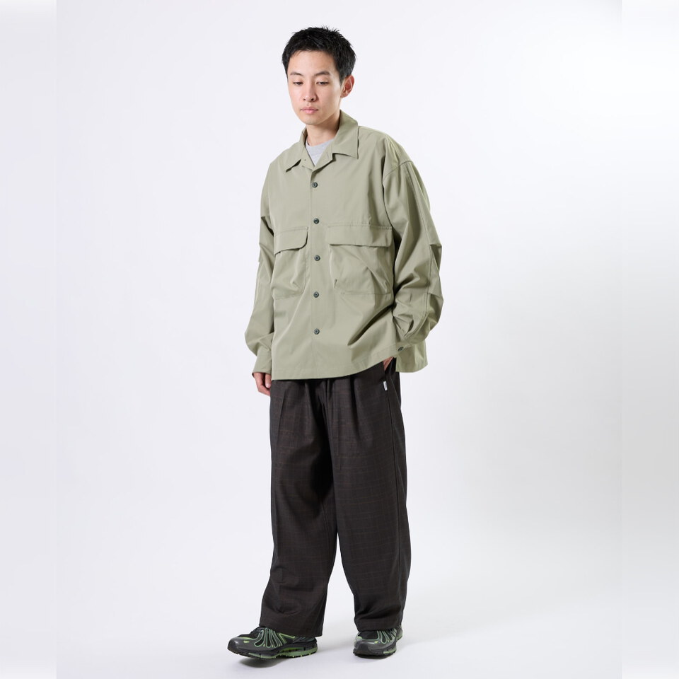 MLT0211-262 雙口袋襯衫 DAILY TECH SHIRT LS