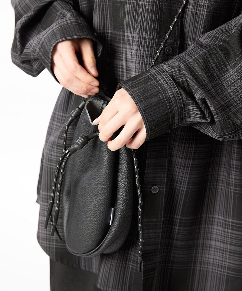MLT0301-252 束口包 LEATHER DRAWSTRING BAG