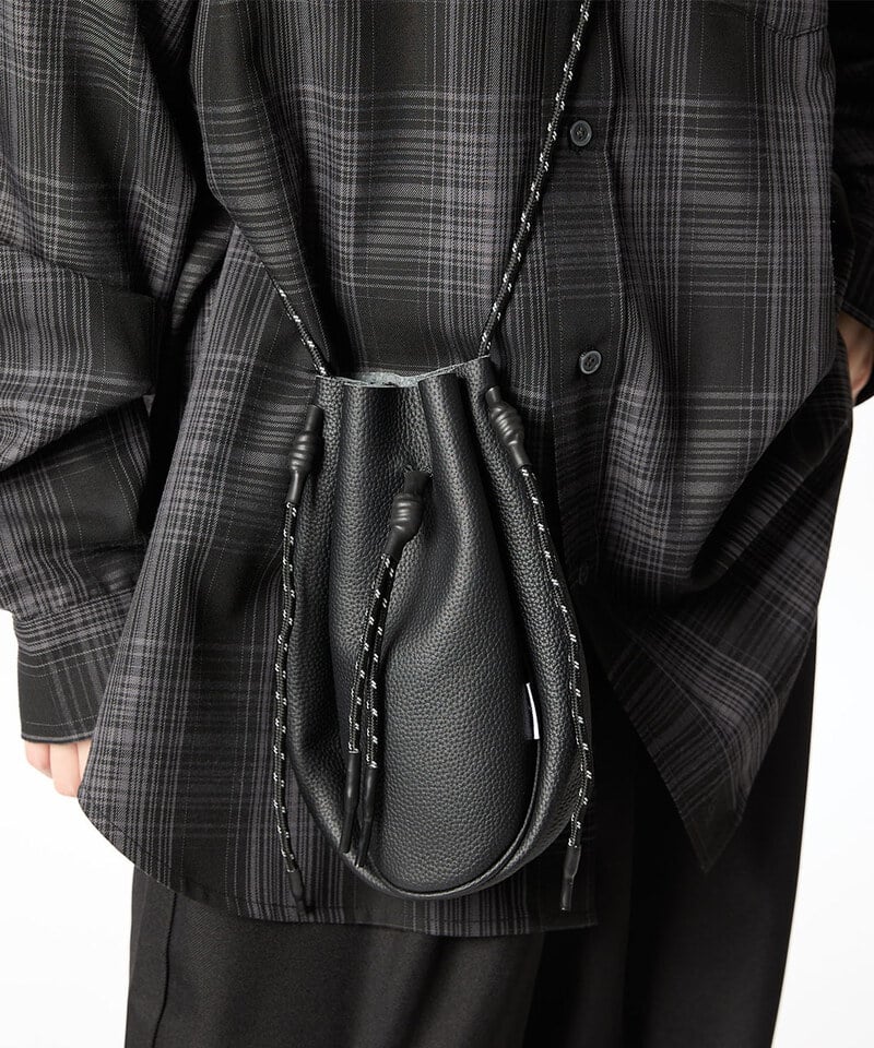 MLT0301-252 束口包 LEATHER DRAWSTRING BAG