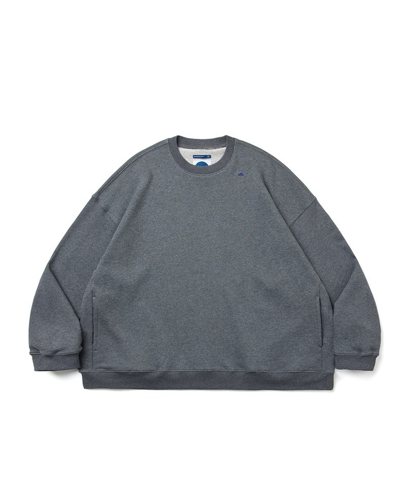 MELSIGN 圓領大學Tee Sound Wave Crewneck