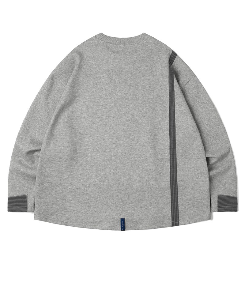 袖口拼色長Tee Mix-Layered Comfy LS Tee