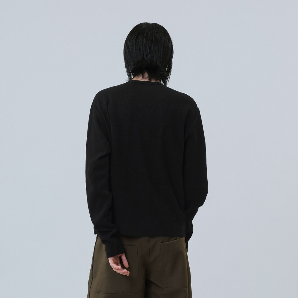 亨利領長袖 MEL. Henley LS Tee