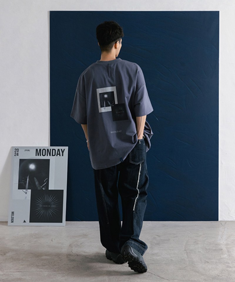 MELSIGN 短袖上衣 Mon Infinite loop Tee
