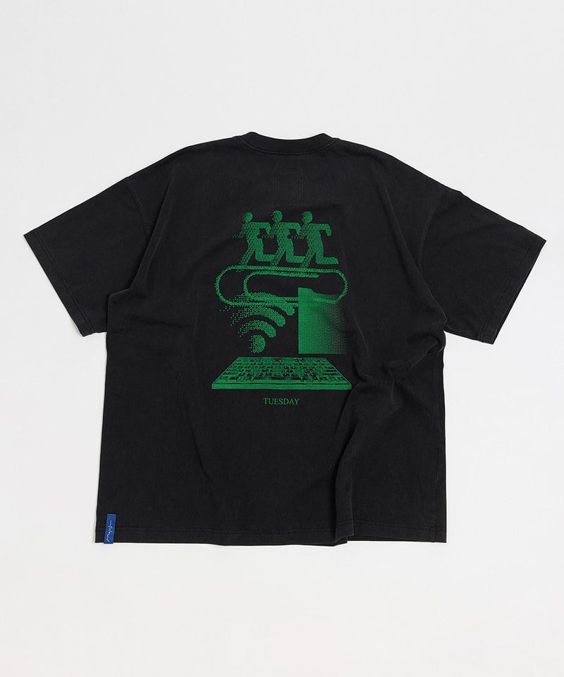 標語短袖上衣 Tue. I Need Wi-Fi Tee