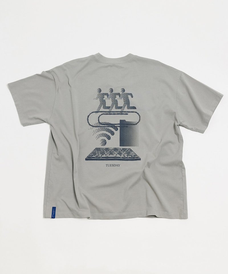 標語短袖上衣 Tue. I Need Wi-Fi Tee