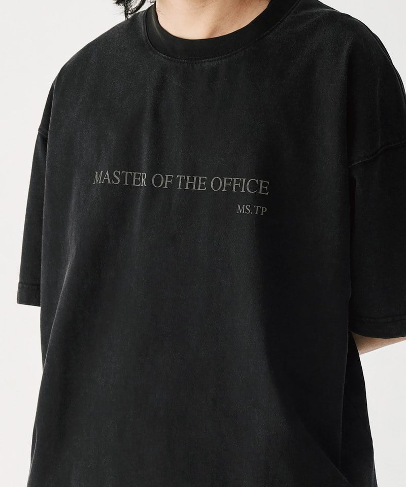 MSN0127-251 印花短Tee Wed. Master of Disaster Tee