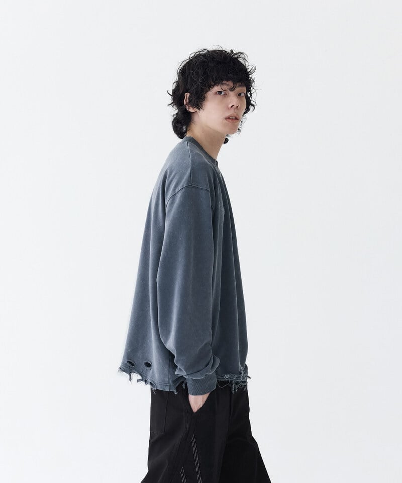 水洗趣味圖像上衣 Distressed Sushi Tee