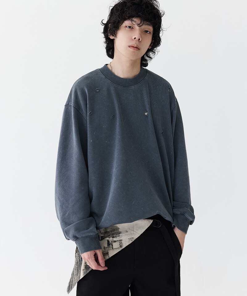 水洗趣味圖像上衣 Distressed Sushi Tee