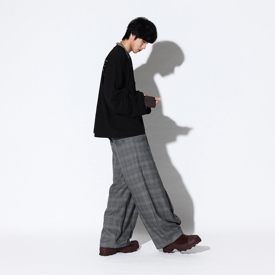 寬版長袖上衣Layered Process LS TEE