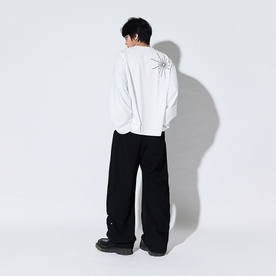 寬版長袖上衣Layered Process LS TEE