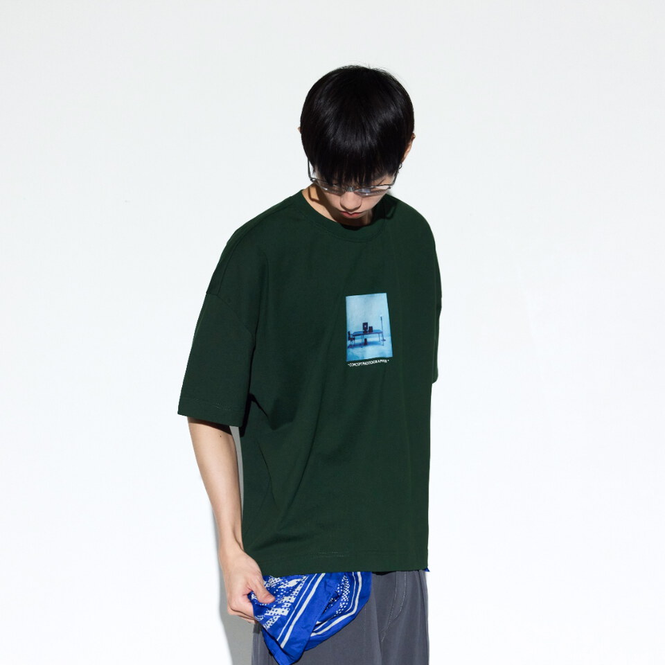 MSN0136-261 印花短TEE Concept Photographer TEE