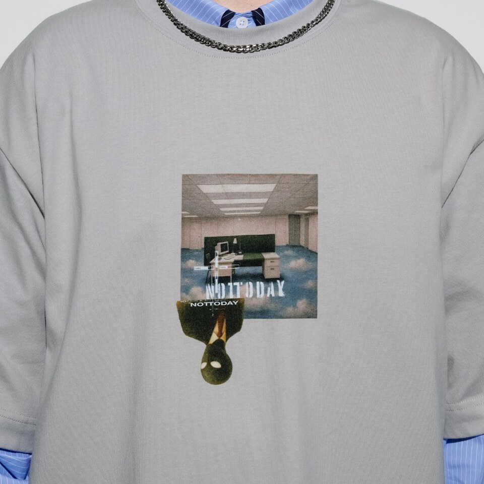 圖像短Tee Office Alien Tee