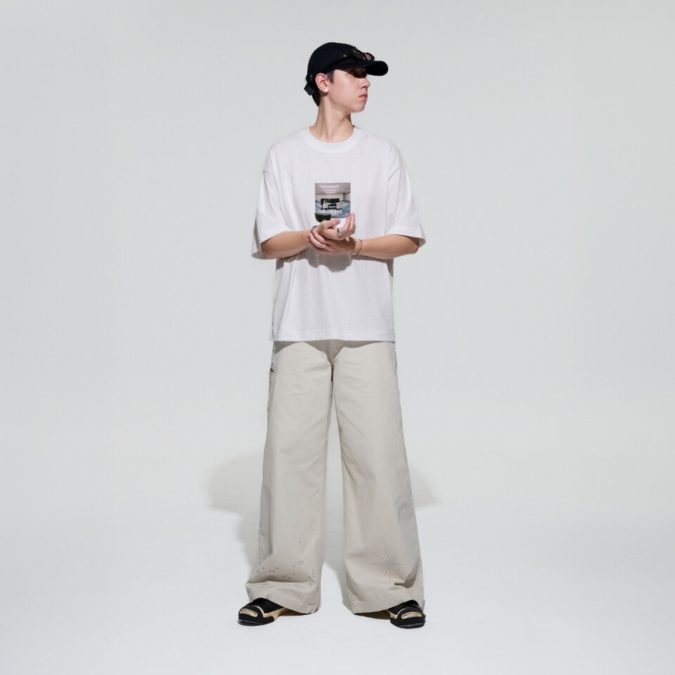 圖像短Tee Office Alien Tee