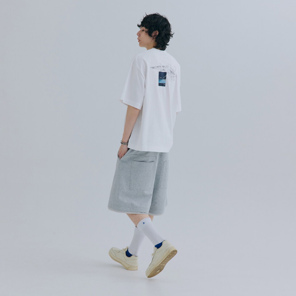 圖像短袖TEE 機械 Yeah Tee