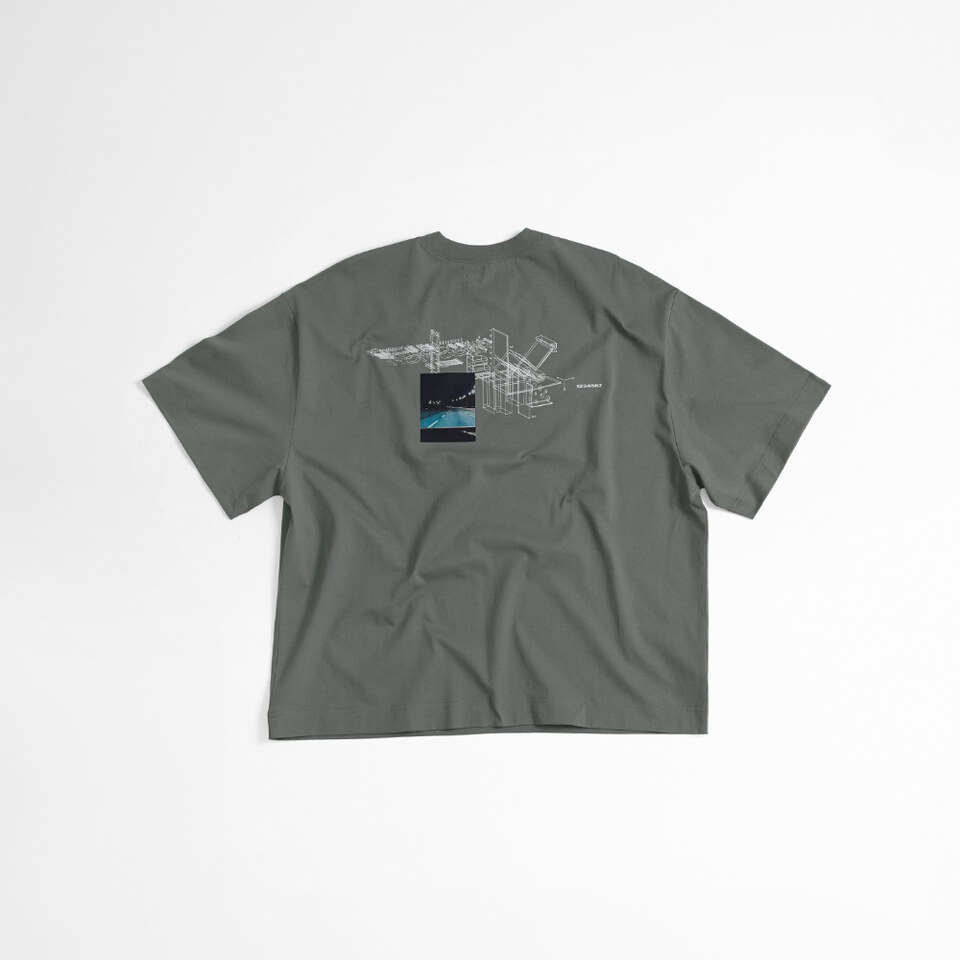 圖像短袖TEE 機械 Yeah Tee