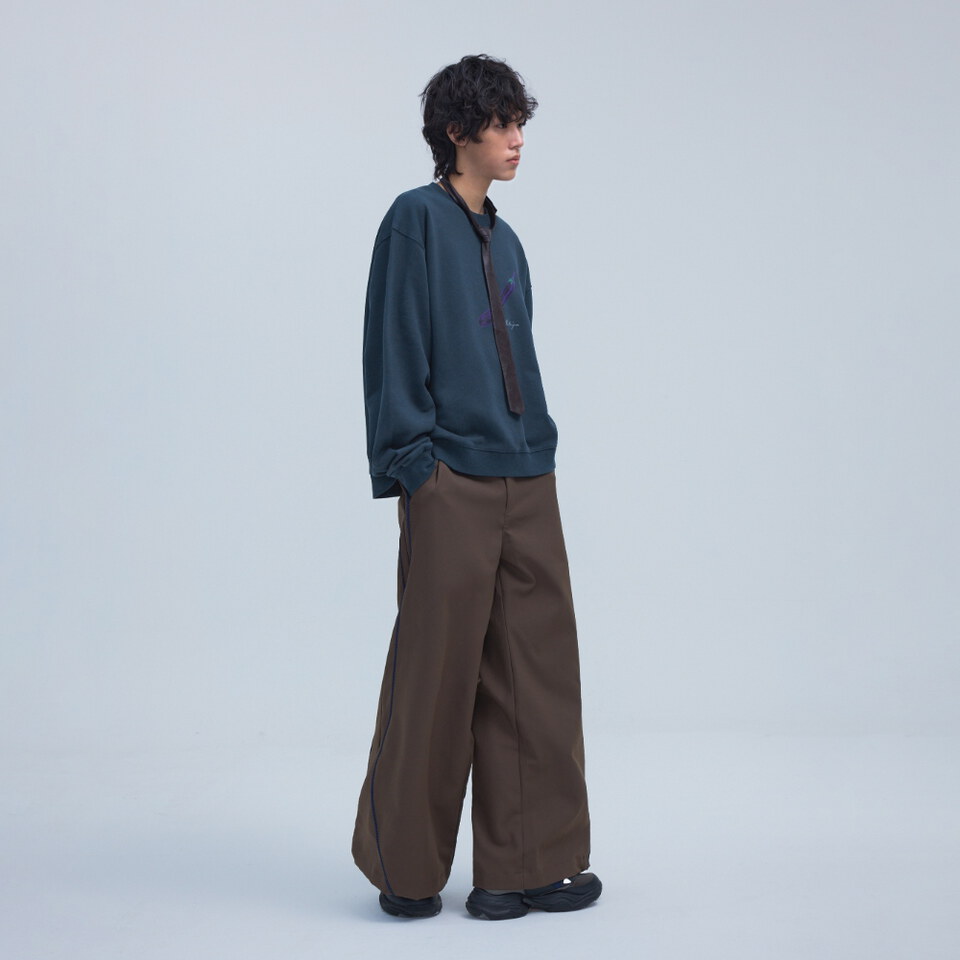 MSN0144-262 茄子大學 Tee Eggplant Veggie LS Tee