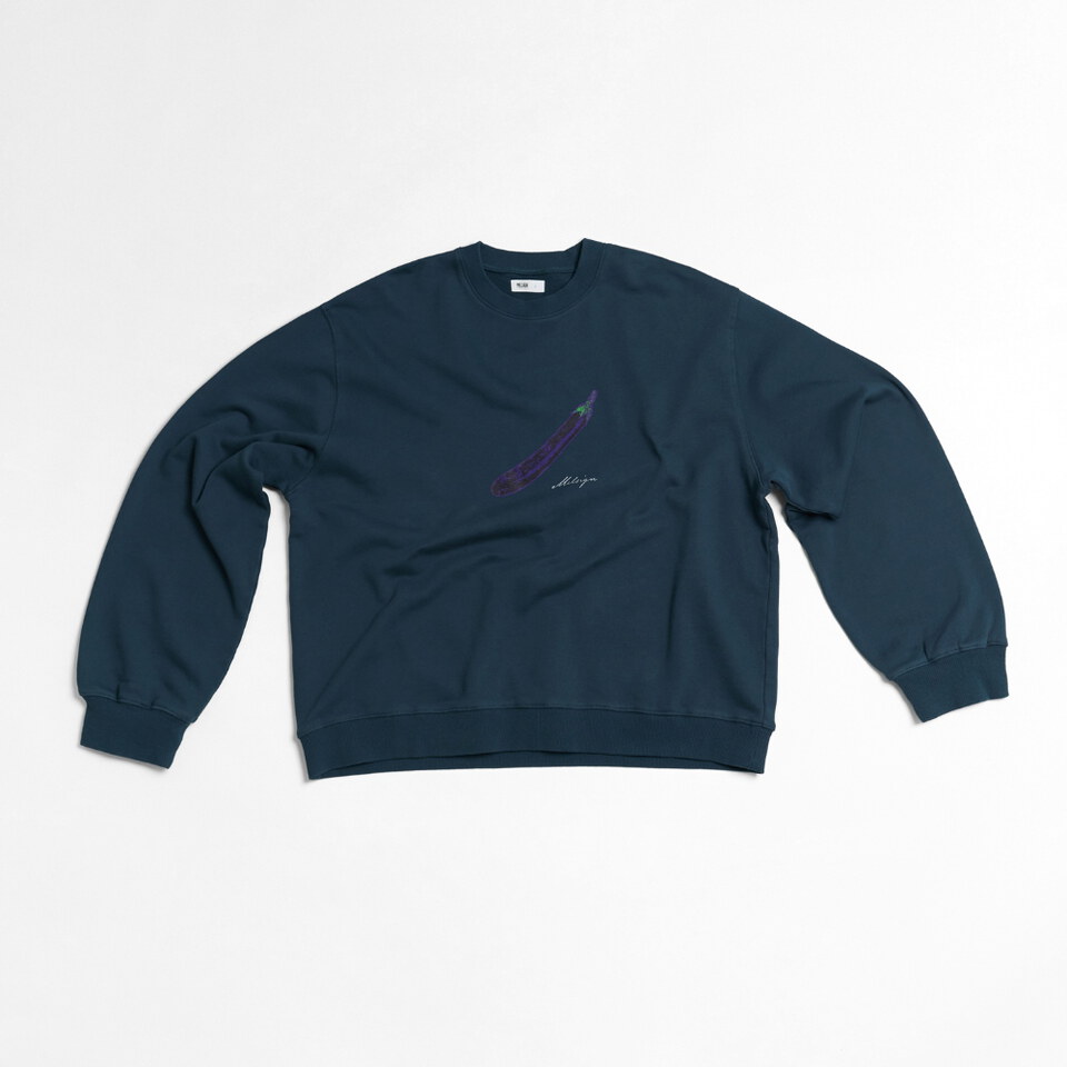 MSN0144-262 茄子大學 Tee Eggplant Veggie LS Tee