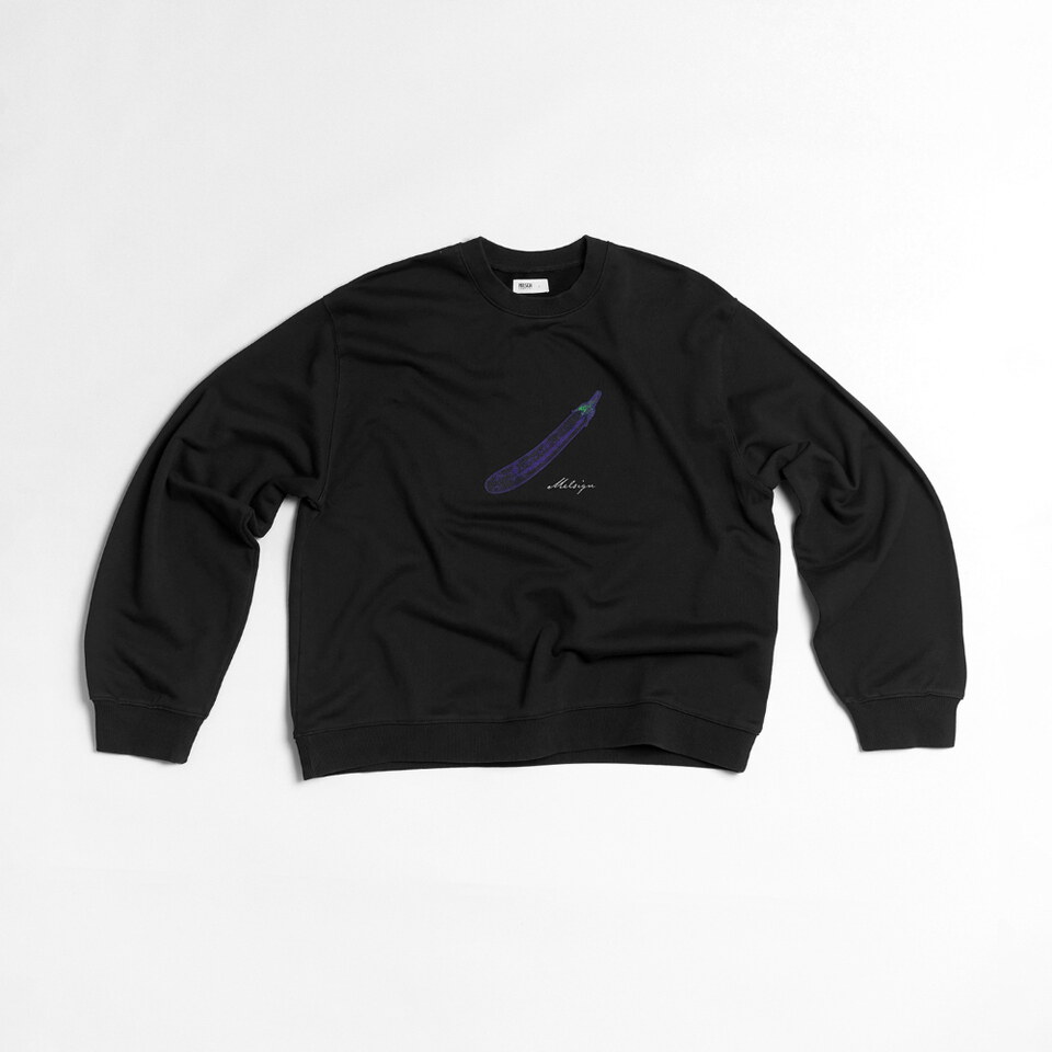 MSN0144-262 茄子大學 Tee Eggplant Veggie LS Tee