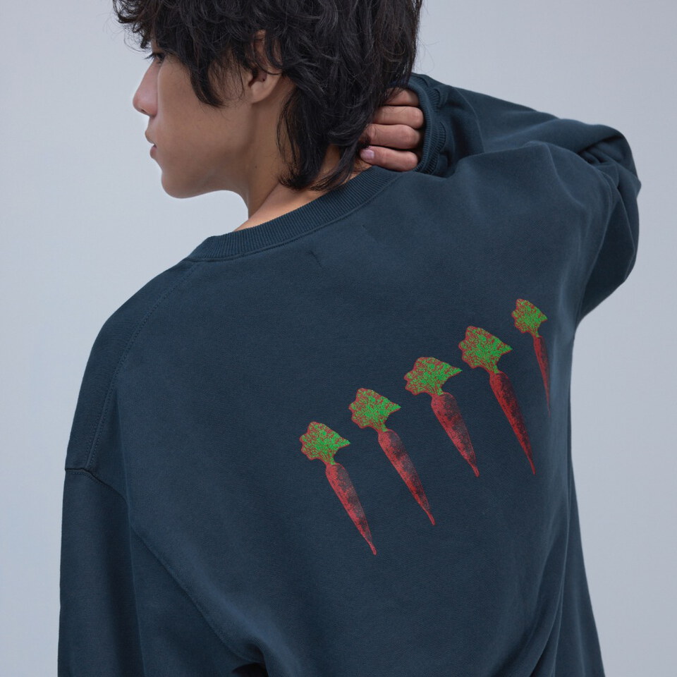 MSN0146-262 紅蘿蔔大學 Tee Carrot Veggie LS Tee