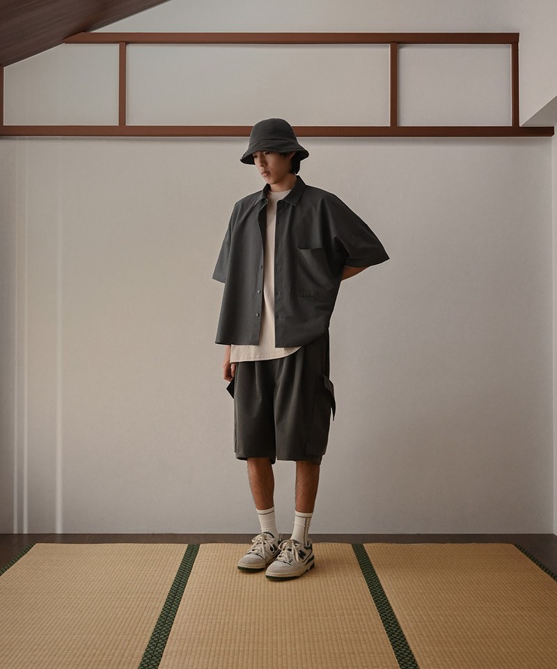 MELSIGN 短袖襯衫 Mellow Big Shirt