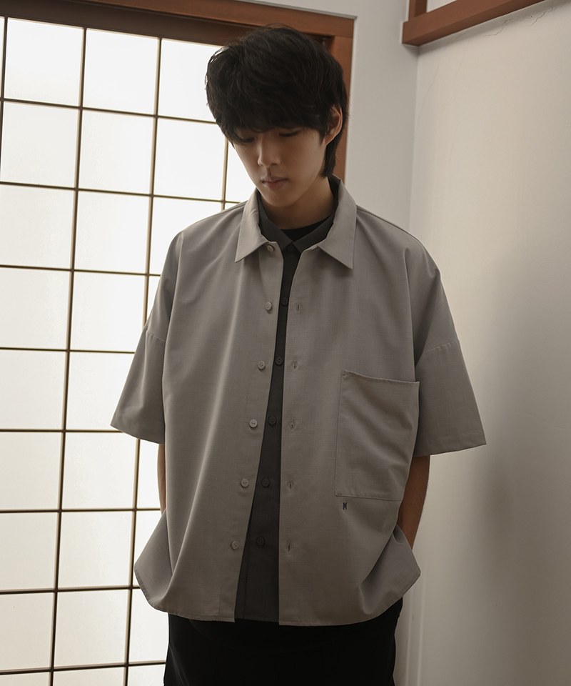 MELSIGN 短袖襯衫 Mellow Big Shirt