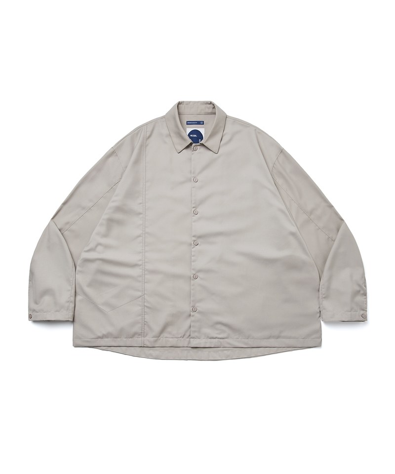 MELSIGN 寬鬆襯衫 Patched OV LS Shirt