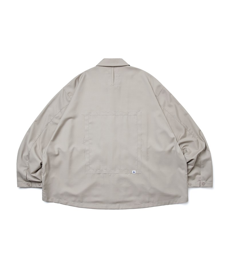 MELSIGN 寬鬆襯衫 Patched OV LS Shirt