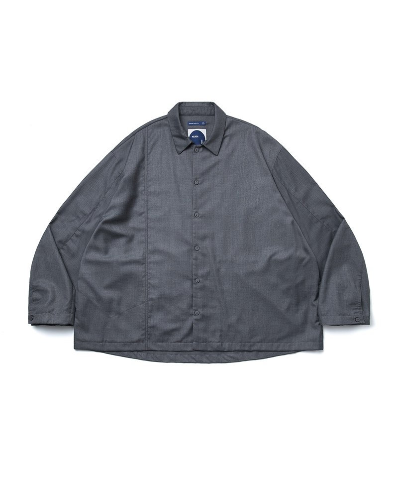 MELSIGN 寬鬆襯衫 Patched OV LS Shirt