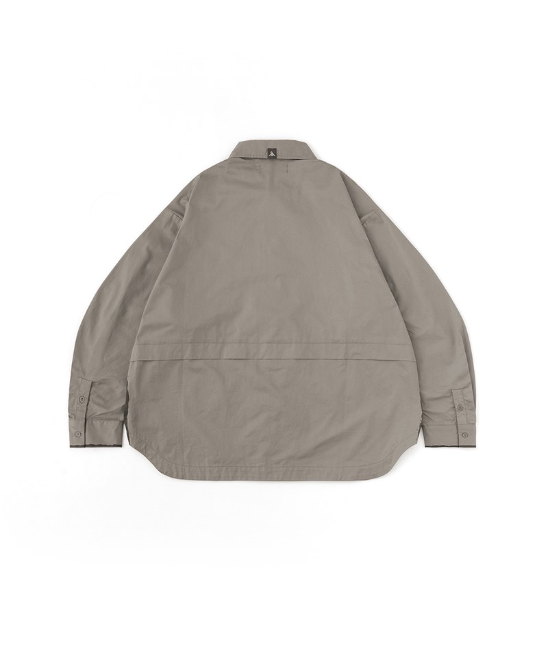 MELSIGN x mouggan 寬鬆挺版兩用領襯衫