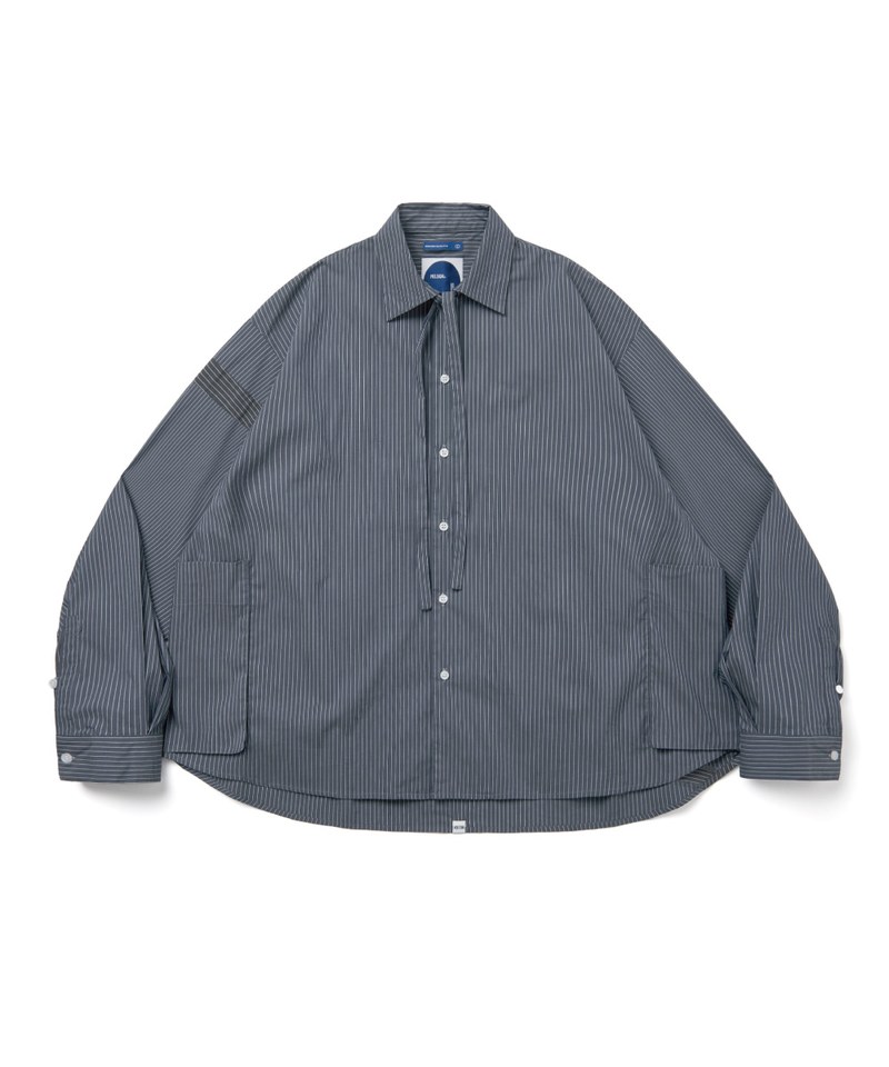 MELSIGN 寬鬆條紋襯衫 March Oversized Stripe Shirt