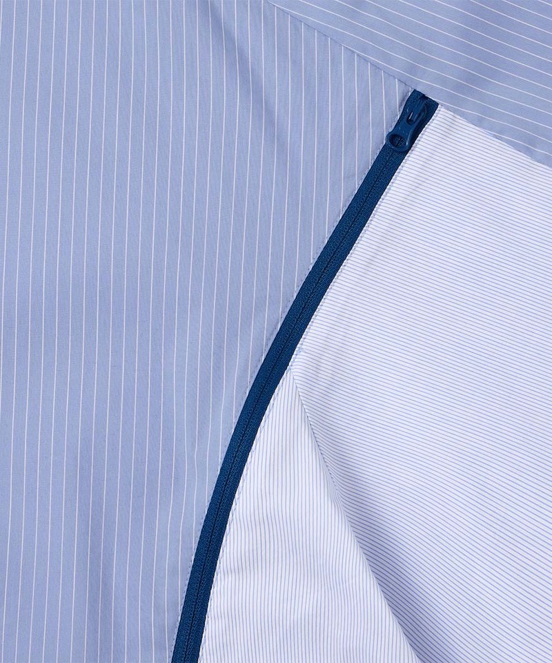 條紋襯衫Twin Paneled striped Shir - plain-me 搭配美好的一天 條紋襯衫Twin Paneled striped Shir - plain-me 搭配美好的一天