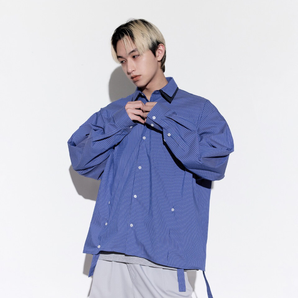 MSN0217-261 條紋襯衫 Dual Role Stripe Shirt