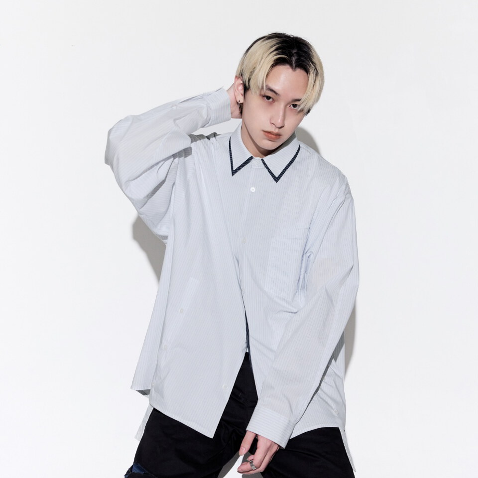 條紋襯衫 Dual Role Stripe Shirt