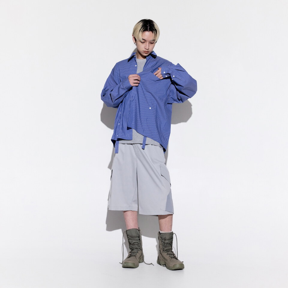 條紋襯衫 Dual Role Stripe Shirt
