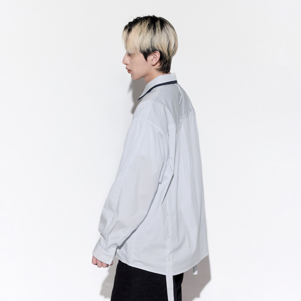 條紋襯衫 Dual Role Stripe Shirt