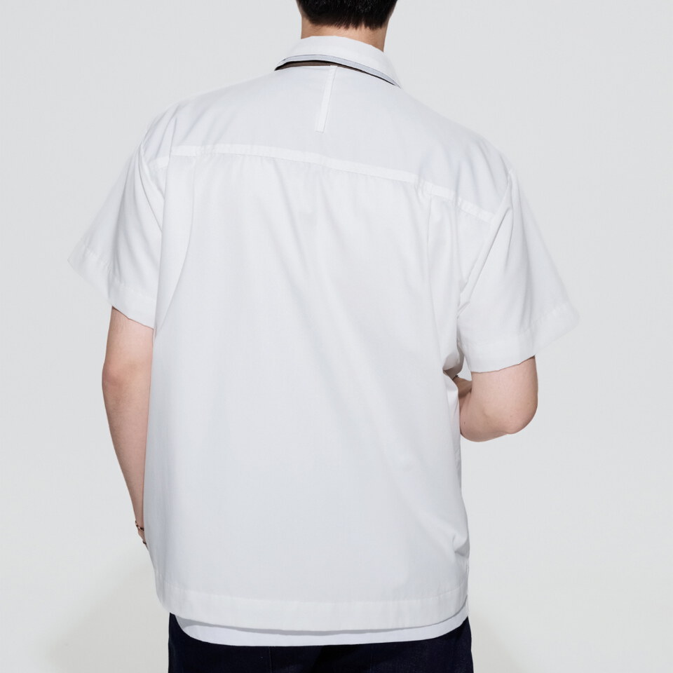 口袋短袖襯衫 Work Mode Shirt