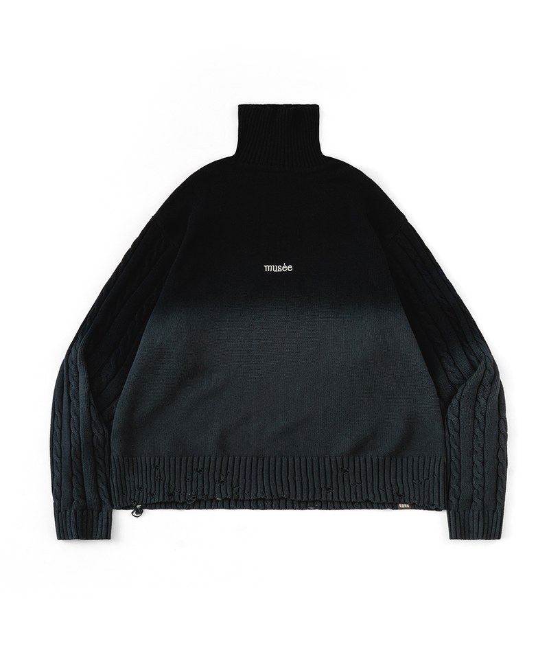 MELSIGN x mouggan 高領漸層毛衣