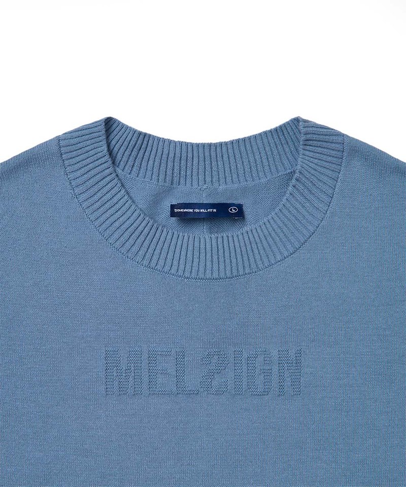 MELSIGN 針織上衣 Summer Knit Logo Tee