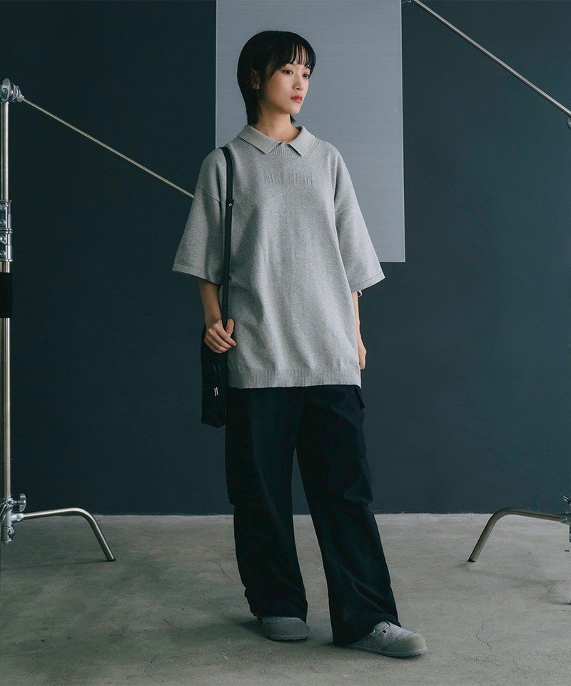 MELSIGN 針織上衣 Summer Knit Logo Tee