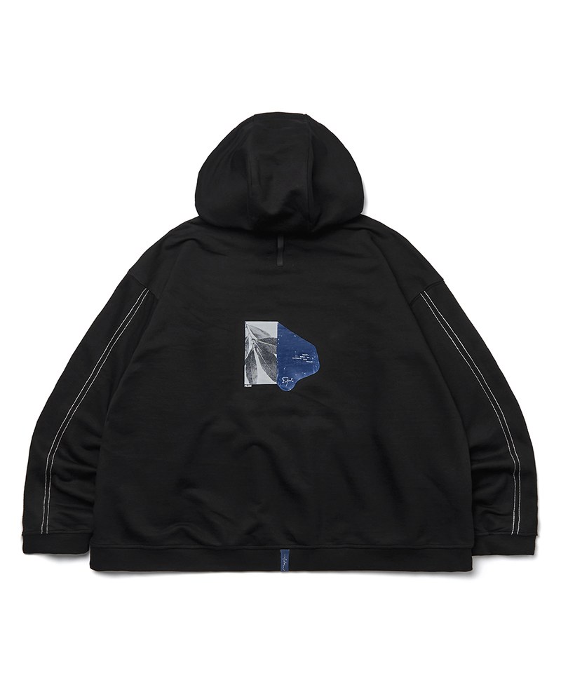 MELSIGN 植物印花帽TEE Botanical Graphic Hoodie