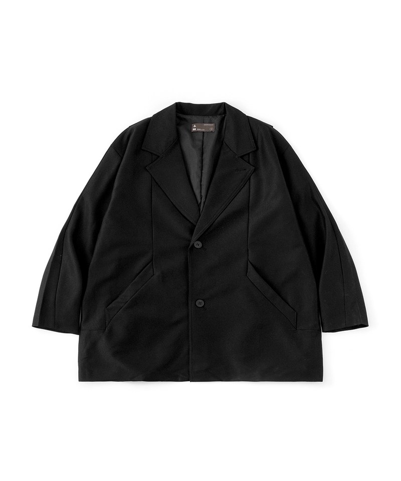 MELSIGN x mouggan 後雙層造型西裝外套